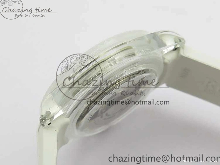 AAA Replica Watches Strap Fruit 3AF FreshLook 2620 Blue Submariner Phantomlab Rubber Transparent Dial Best Edition VR on White 1219